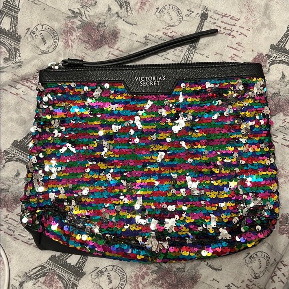 Victoria’s Secret Sequin Makeup Bag